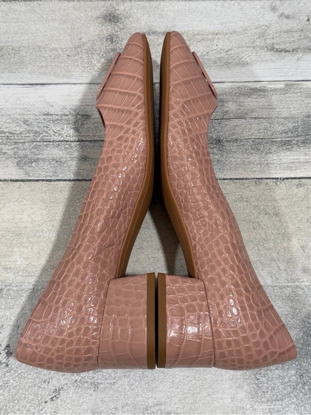 TORY BURCH Georgia Pump soft croc embossed meadowsweet - Size - 10.5 .US - Picture 4 of 11